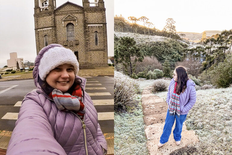 Santa Catarina no inverno